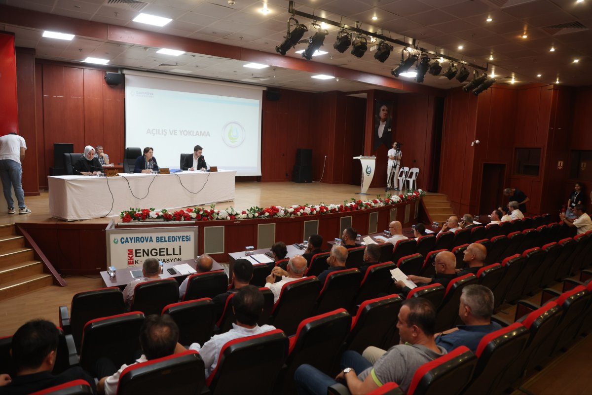 Çayırova’da Temmuz ayı meclis toplantısı tamamlandı