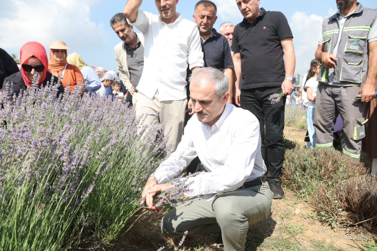 Çayırovalılar Lavanta Hasadı Şenliği’nde bir araya geldi