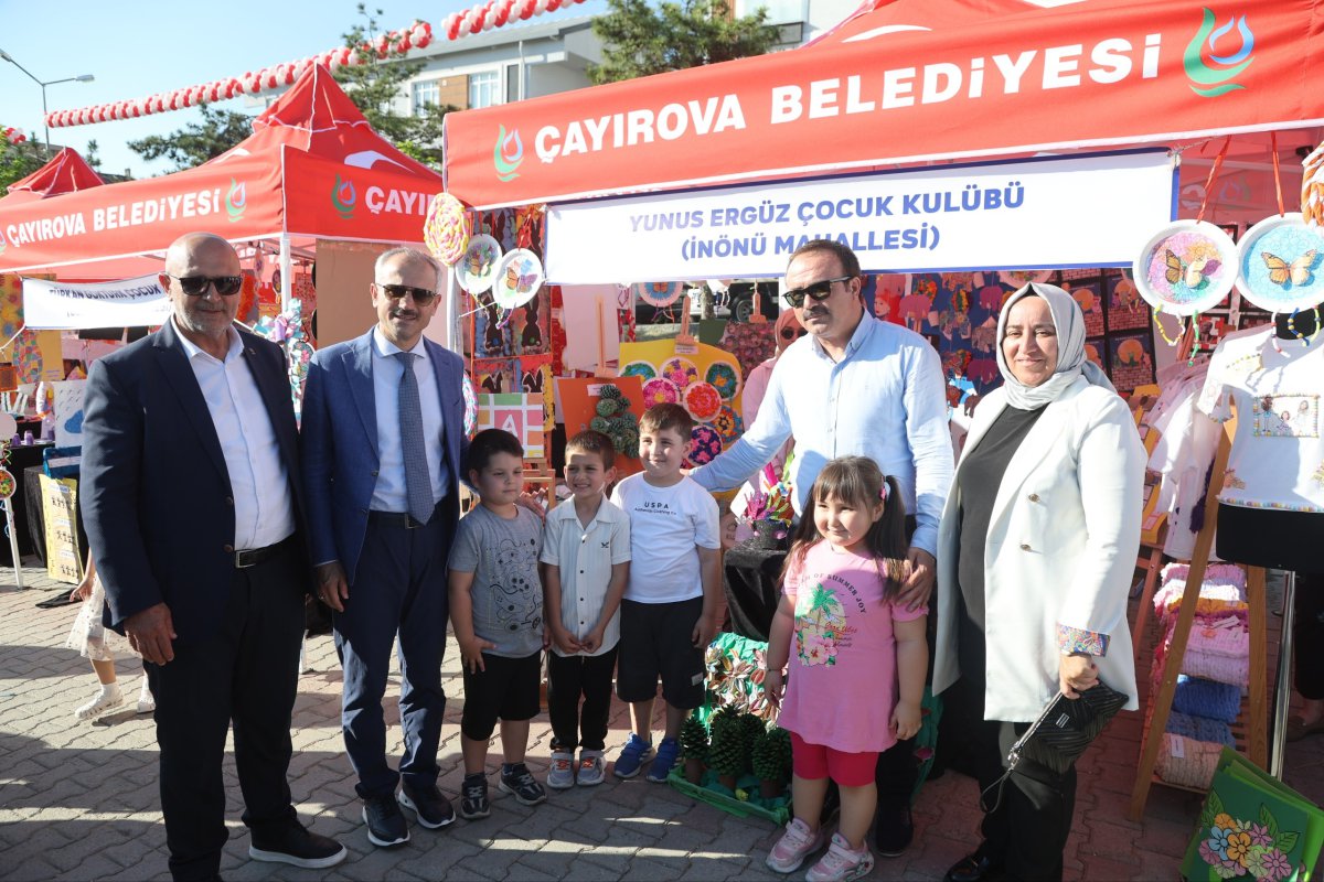  Çayırova Belediyesi Çocuk Kulüpleri’ne renkli kapanış
