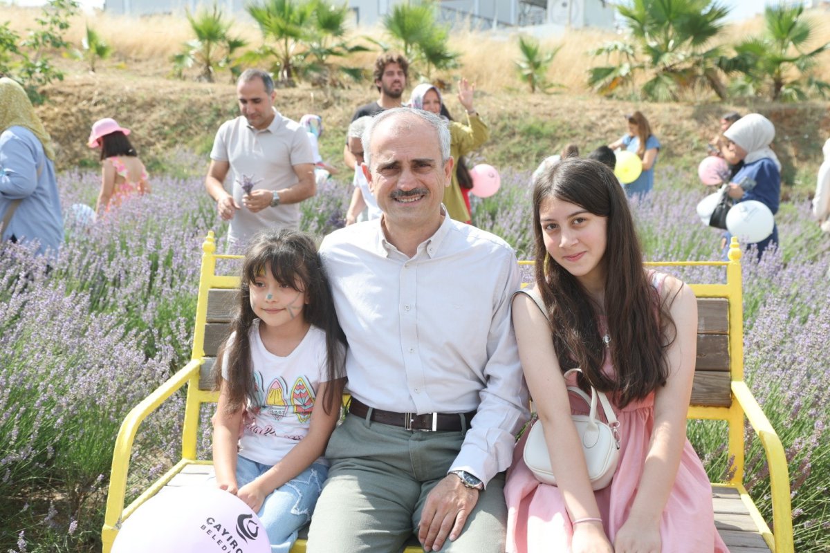 Çayırovalılar Lavanta Hasadı Şenliği’nde bir araya geldi
