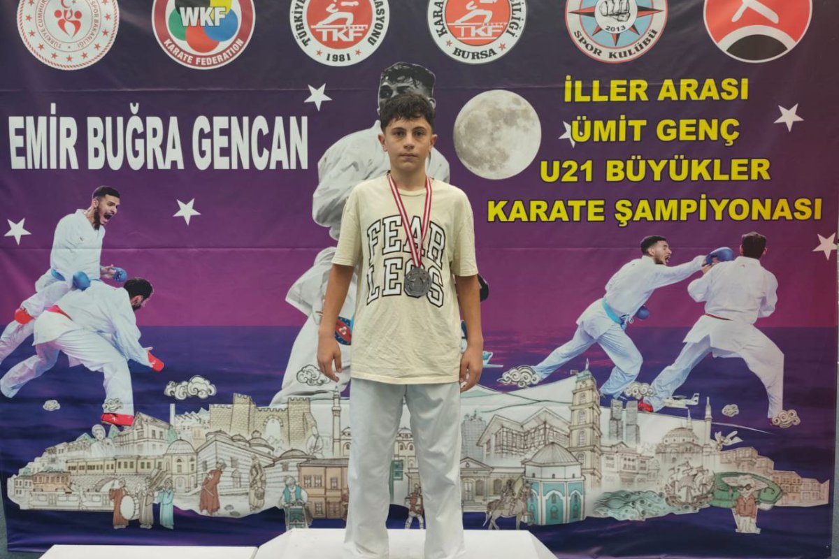 Çayırovalı karatecilerden üç madalya birden