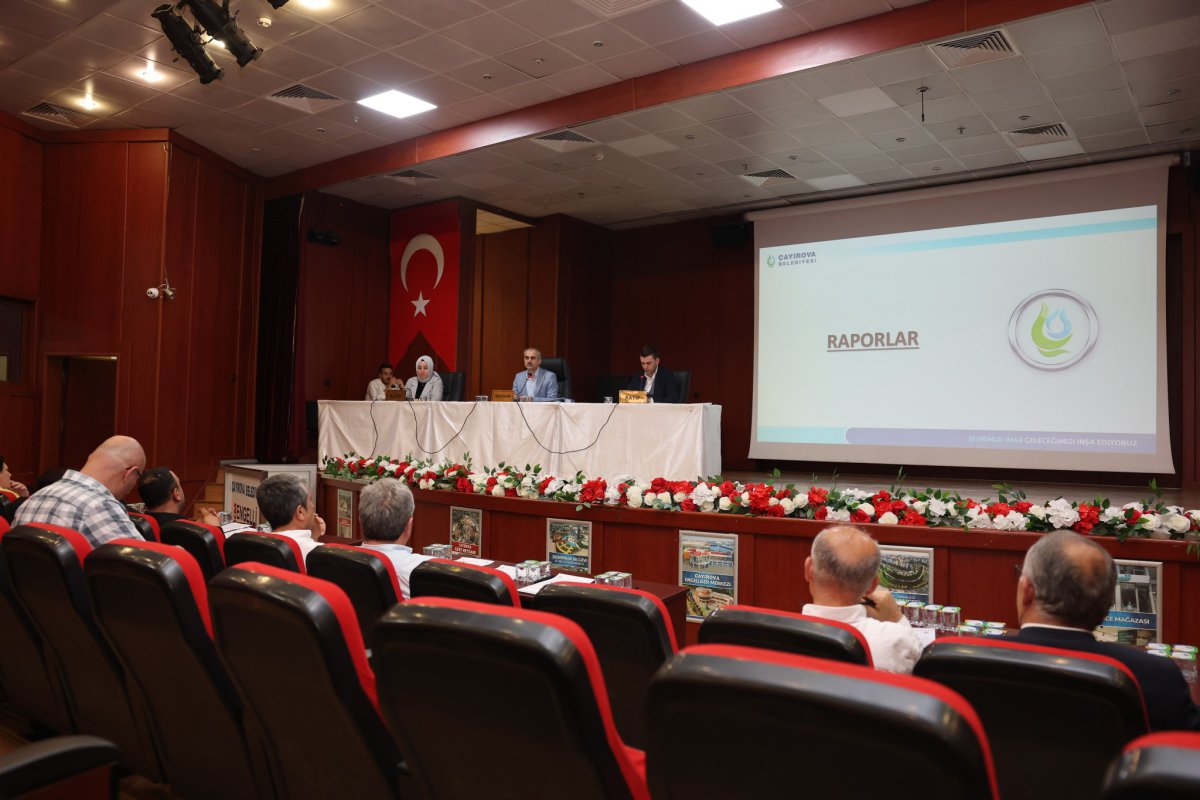 Çayırova’da Temmuz ayı meclis toplantısı gerçekleştirildi