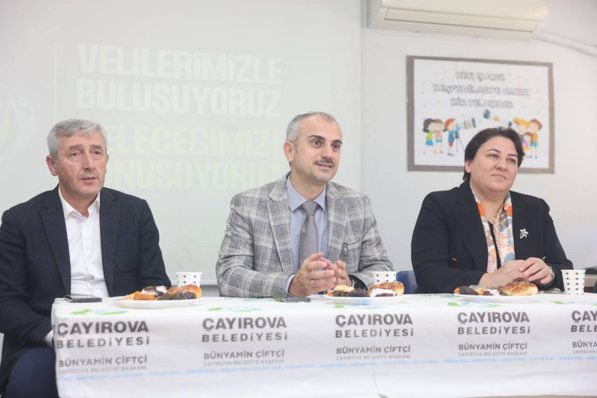 Başkan Çiftçi, velilerle bir araya geldi