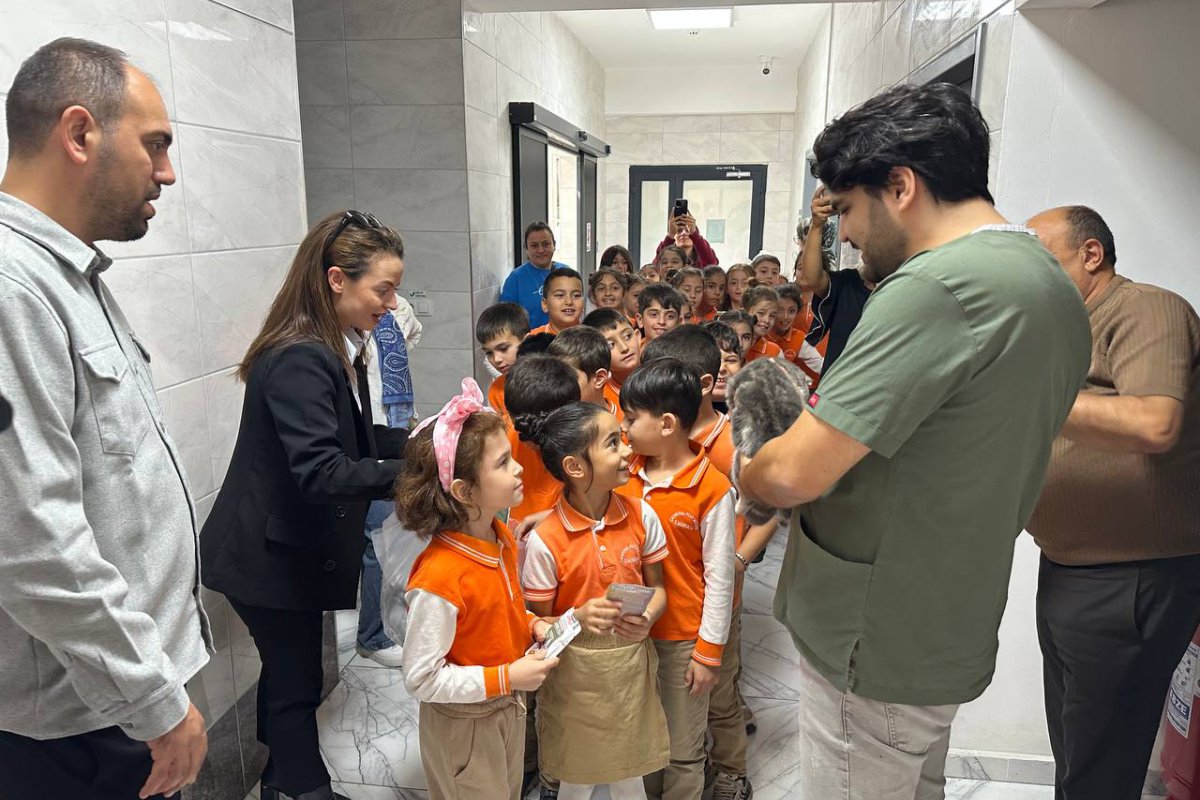 Çayırovalı minikler, can dostlarımızı ziyaret etti