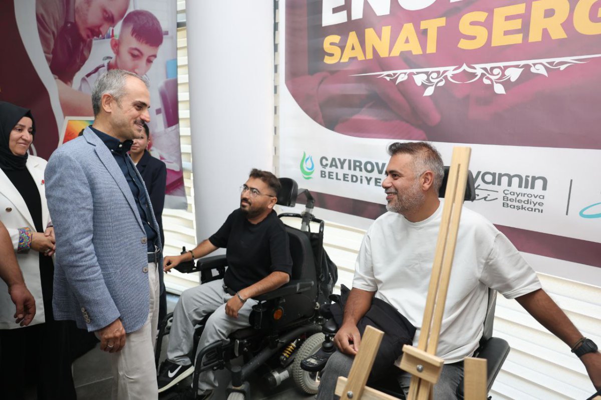 Çayırova’da sanat engel tanımadı