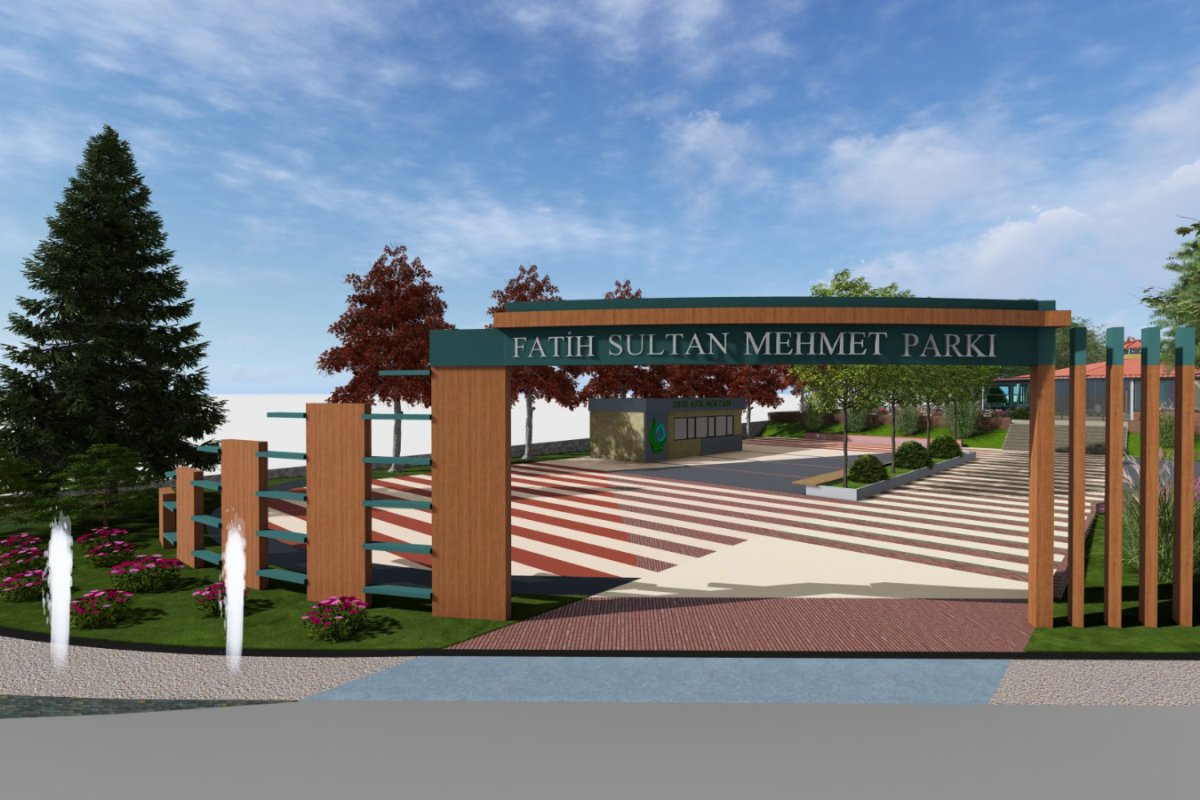  Fatih Sultan Mehmet Parkı’nda yenileme çalışmaları başladı   