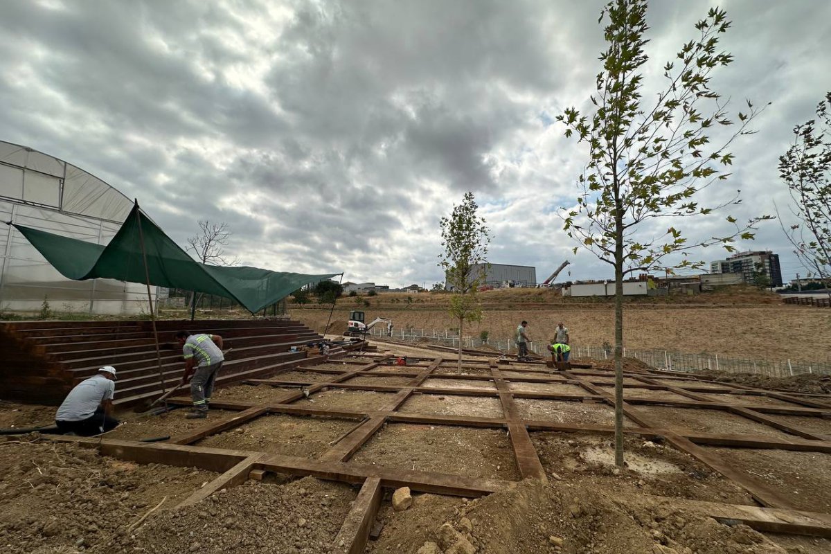 Bahçem Çayırova projesinde çalışmalar sürüyor