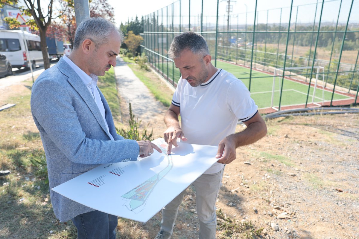  Fatih Sultan Mehmet Parkı’nda yenileme çalışmaları başladı   