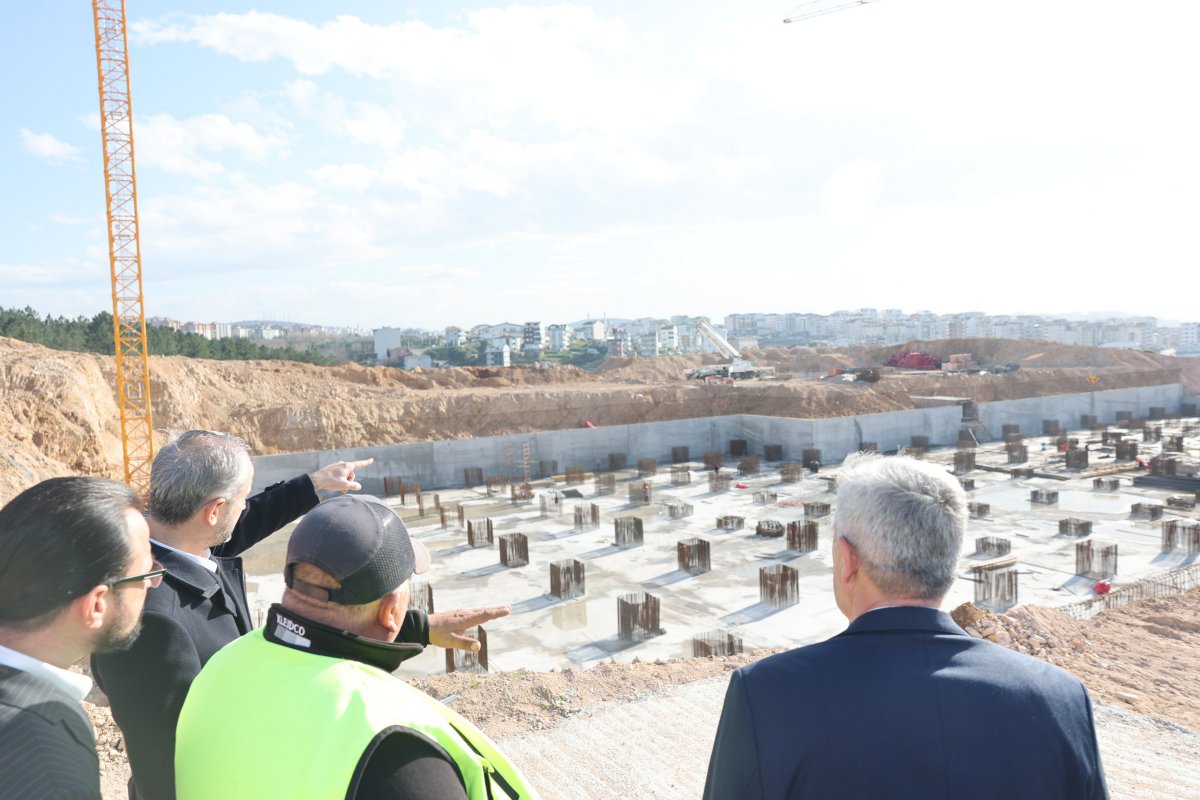 Çiftçi, “Hastane inşaatı hızla devam ediyor”