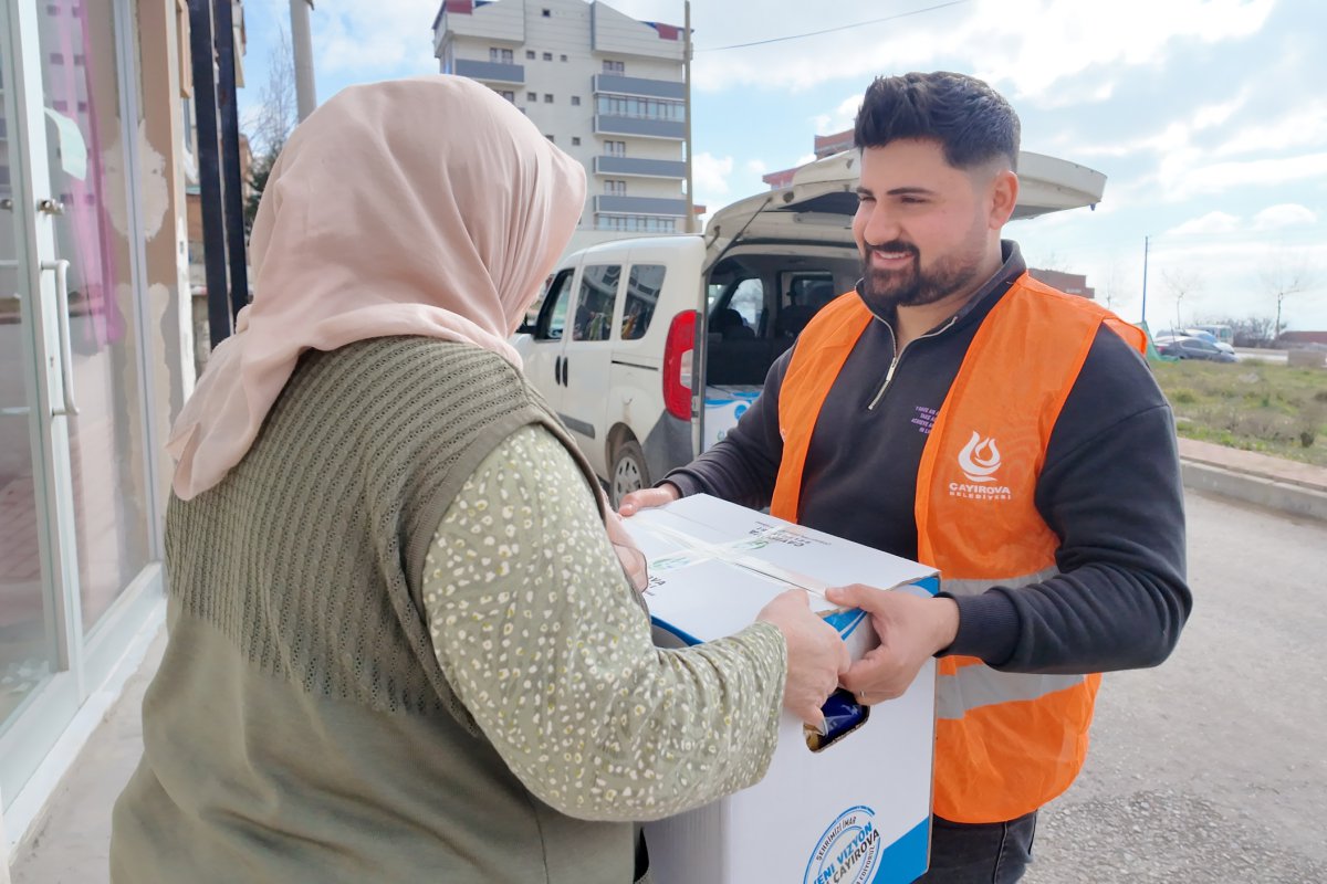 Yardımlar Ramazan ayında da devam ediyor