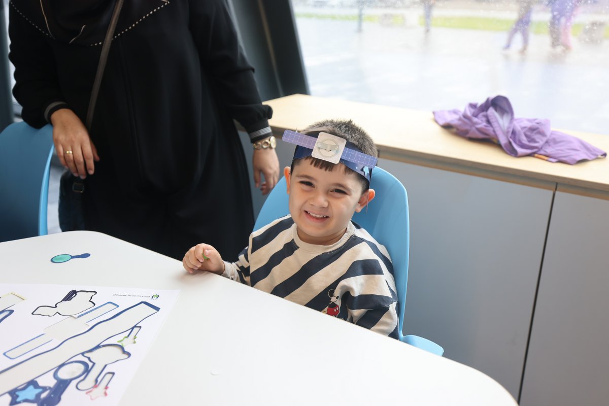 Özel öğrenciler, Uçak Park’ı ziyaret etti