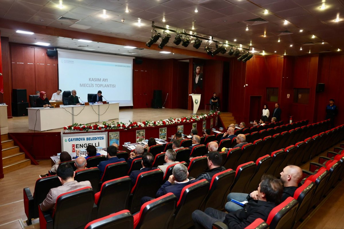 Çayırova’da Kasım ayı meclisi tamamlandı