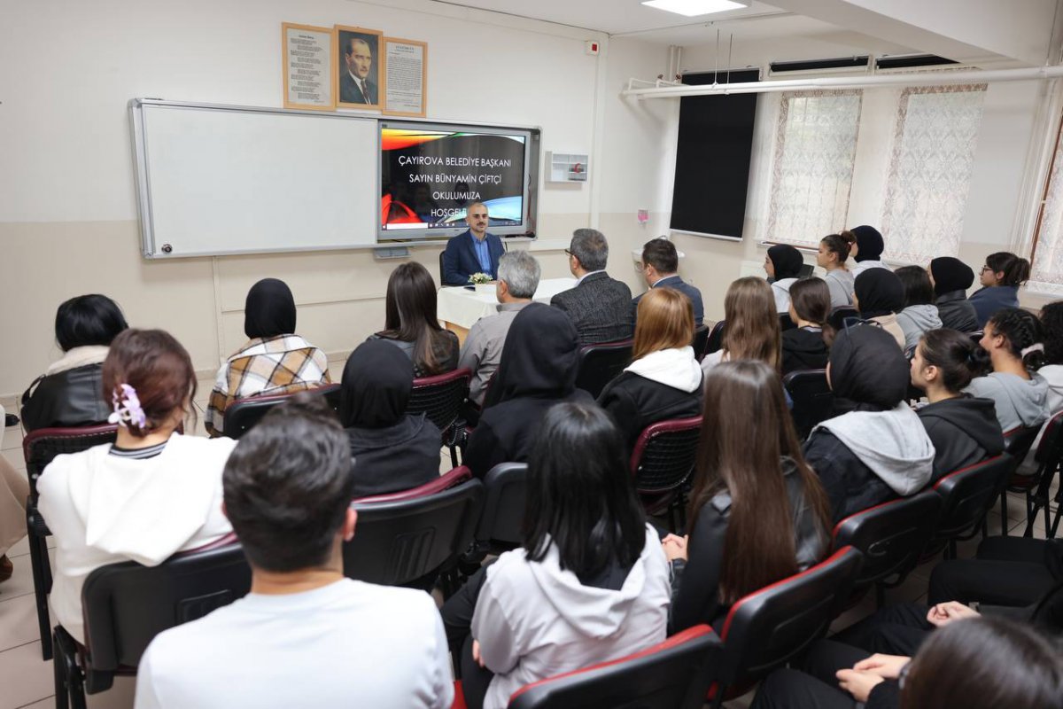 Çiftçi, “Hayatta karşılaştığınız herkes sizin için bir tecrübedir”