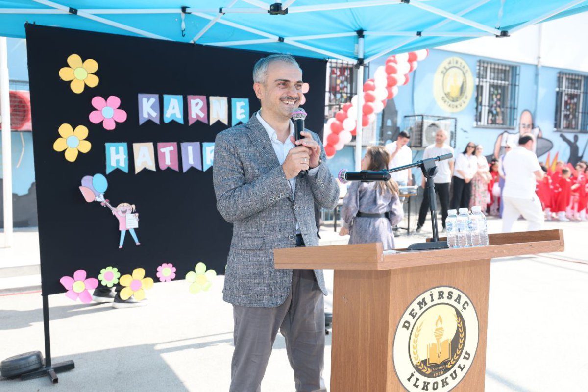 Çayırova’da karne heyecanı yaşandı