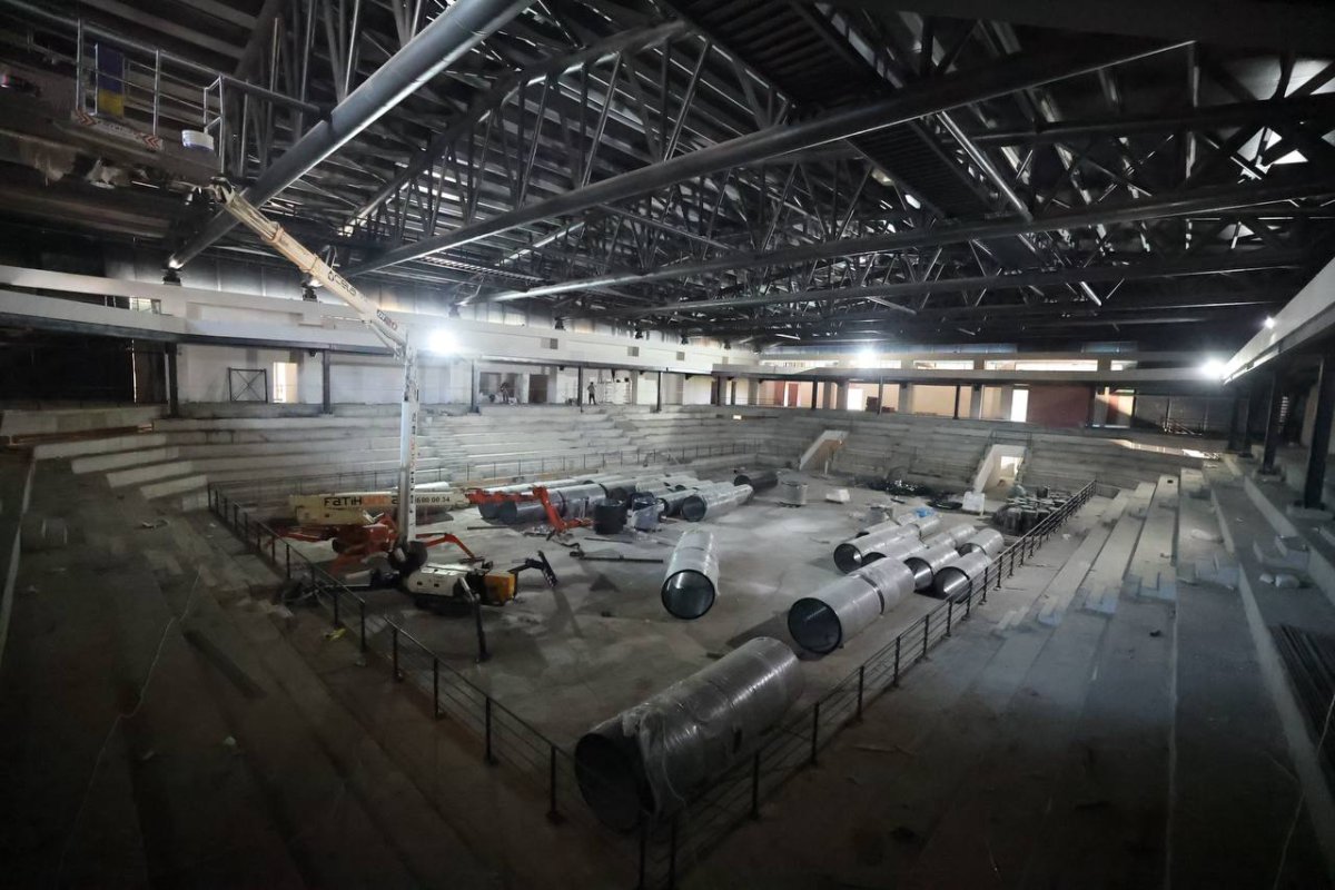 Çiftçi, “Kapalı spor salonunda adım adım sona yaklaşıyoruz”