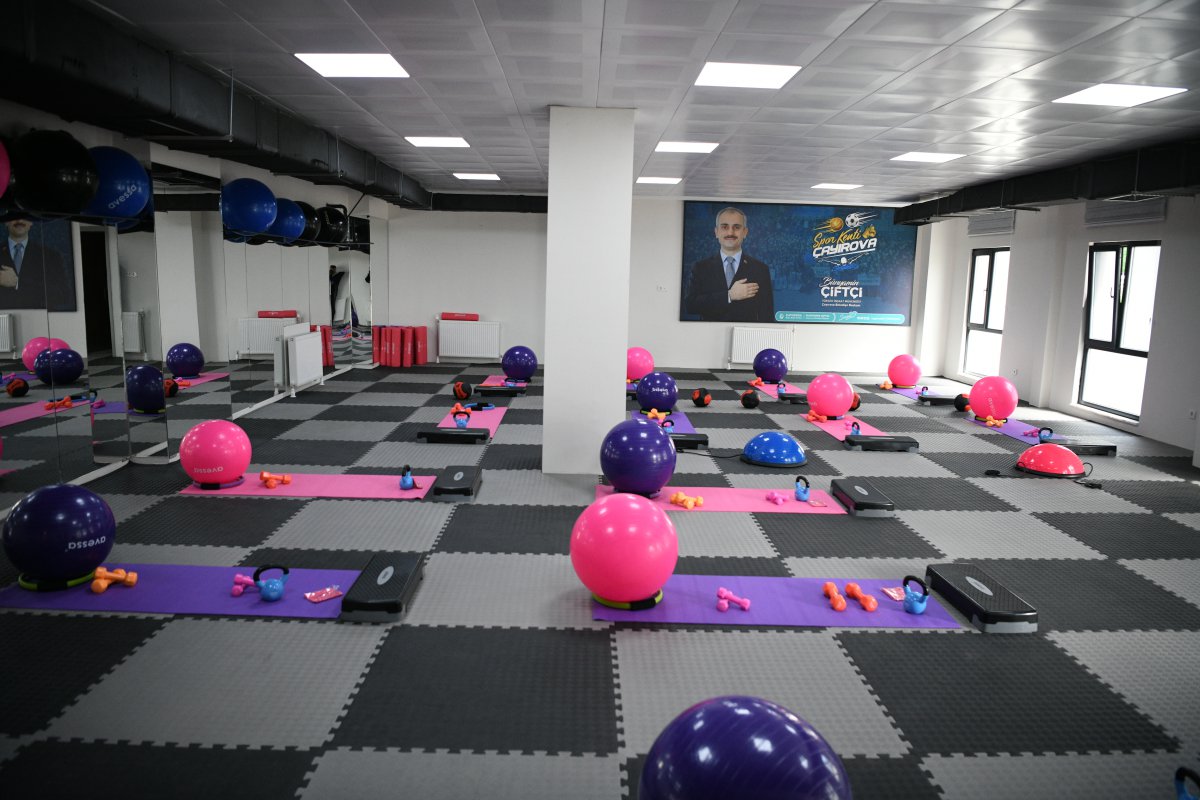 Çayırovalı kadınlar sporla iç içe