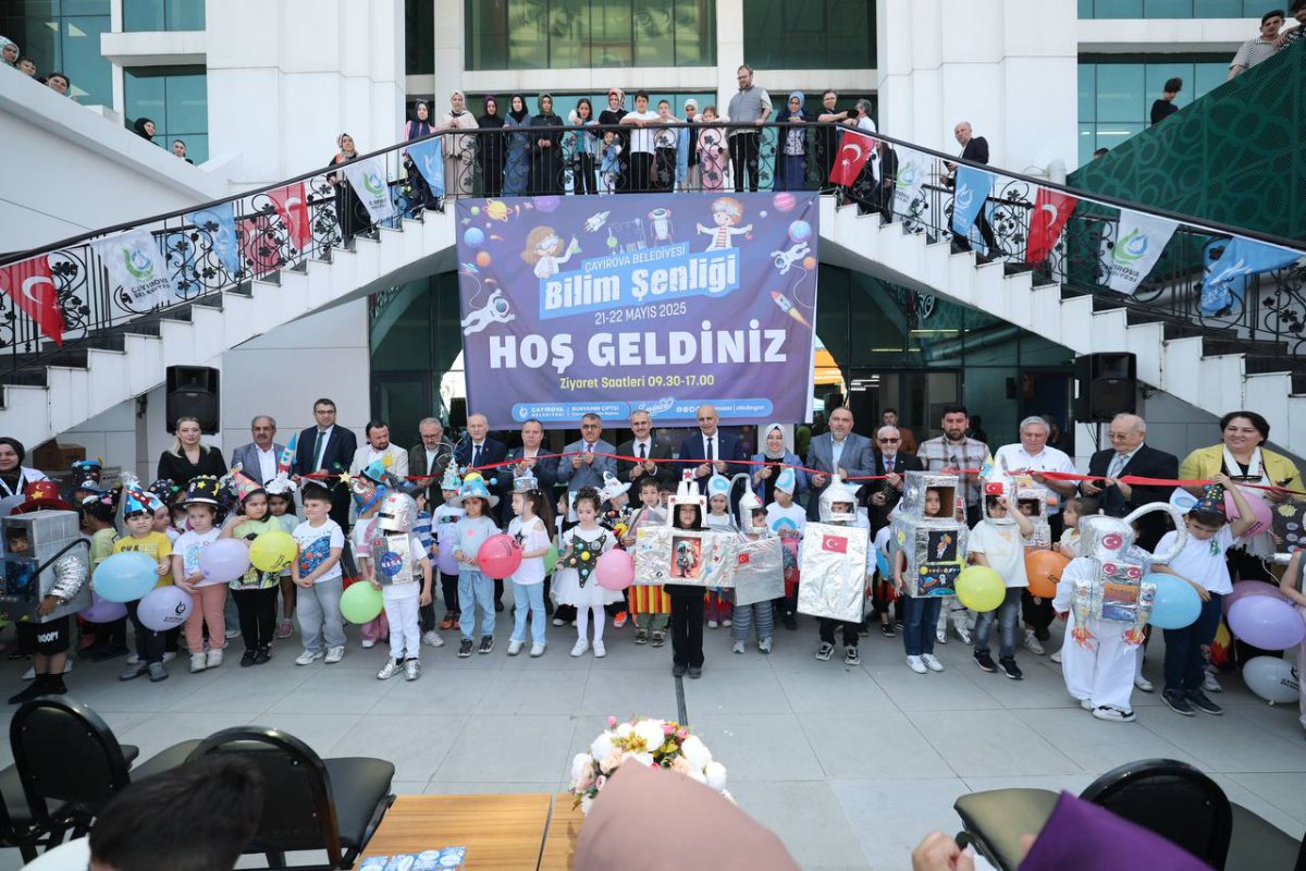 Çayırova Belediyesi Bilim Şenliği kapılarını açtı
