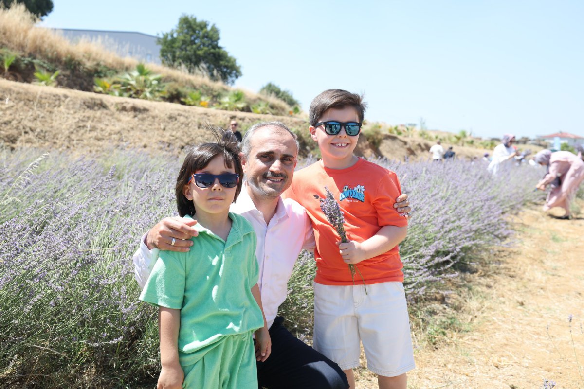 Çayırovalılar, lavanta hasadında bir araya geldi