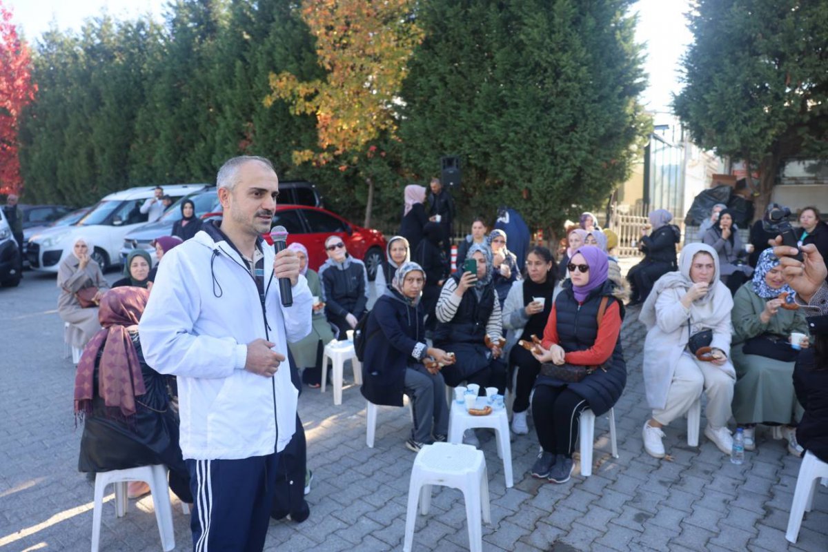 Çiftçi, “Birlikte spor yapmaya devam edelim”