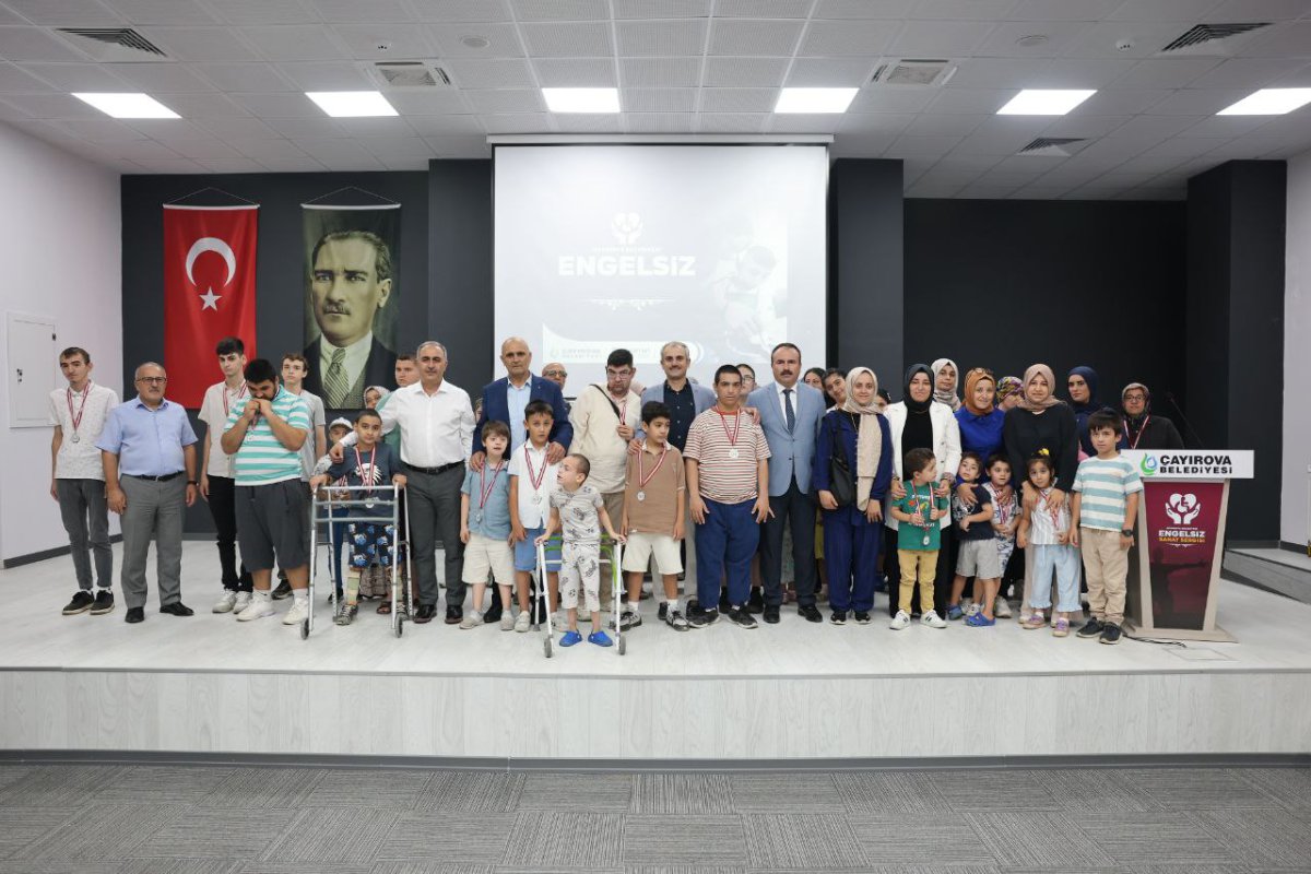 Çayırova’da sanat engel tanımadı