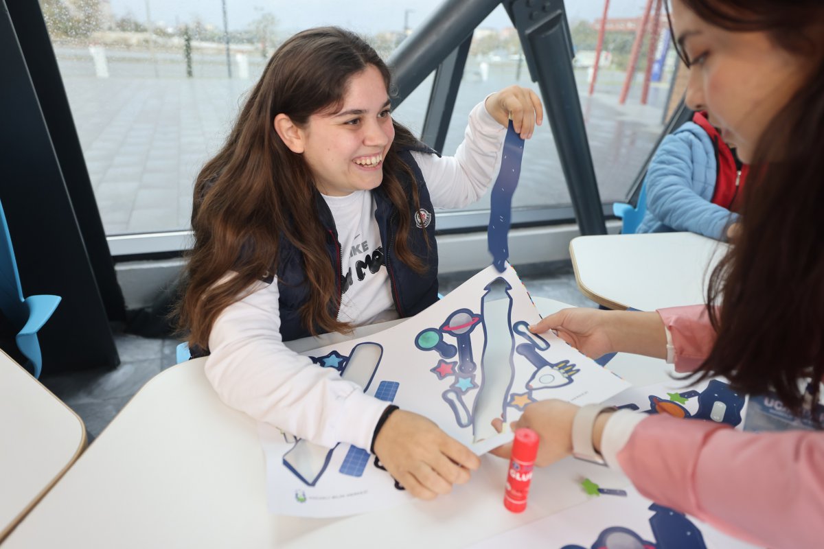 Özel öğrenciler, Uçak Park’ı ziyaret etti