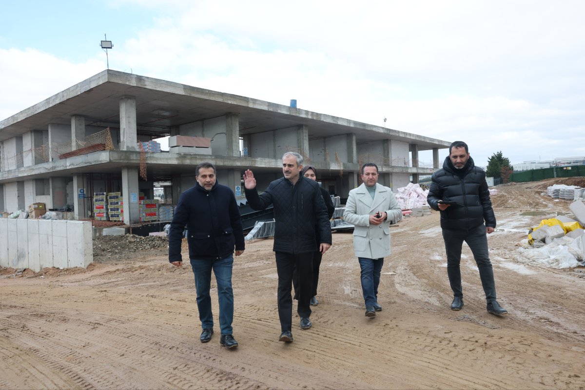 Çiftçi, “Spor lisemizin inşaatı hızla devam ediyor”