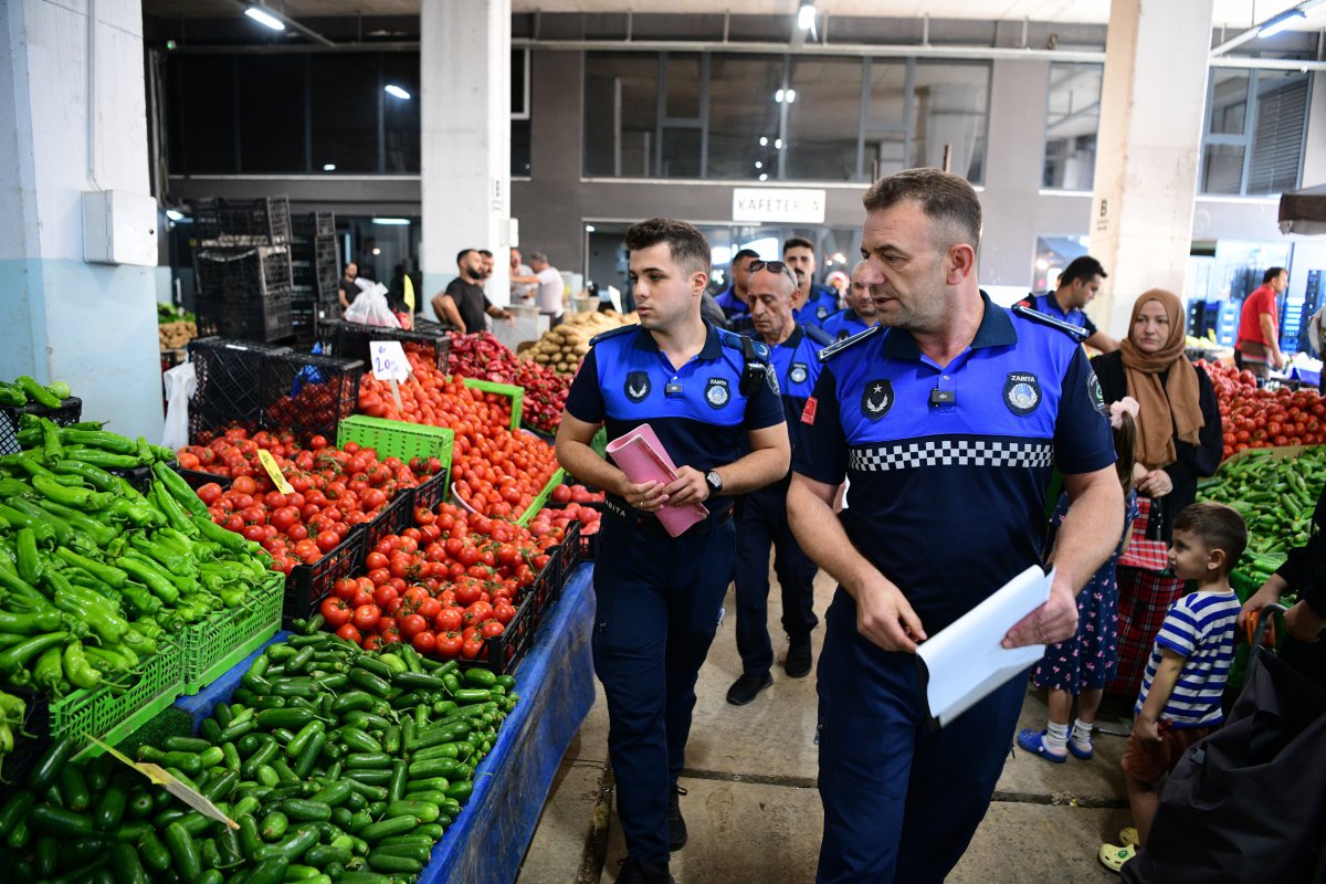 Çayırova Zabıtası’ndan pazar denetimi