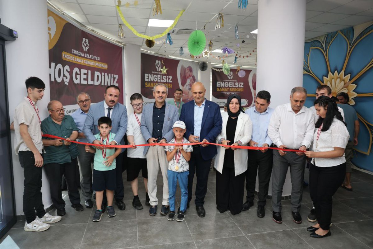 Çayırova’da sanat engel tanımadı