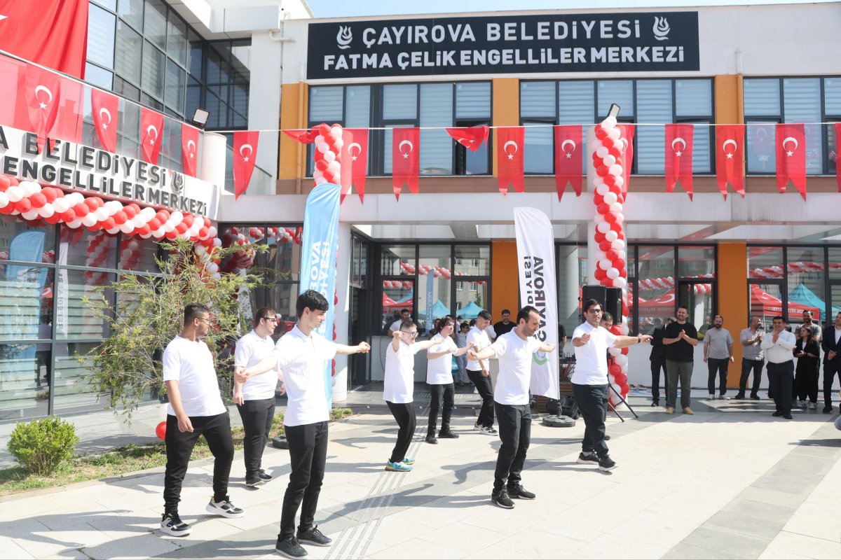  Çayırova’da özel bireylere özel program