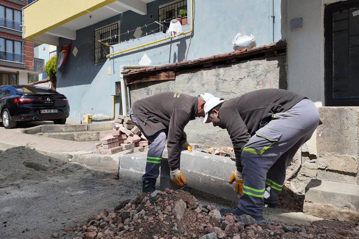 Fen işleri ekiplerinden yoğun çalışma