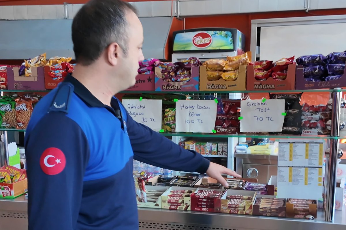 Çayırova Zabıtası’ndan okul kantinlerinde denetim