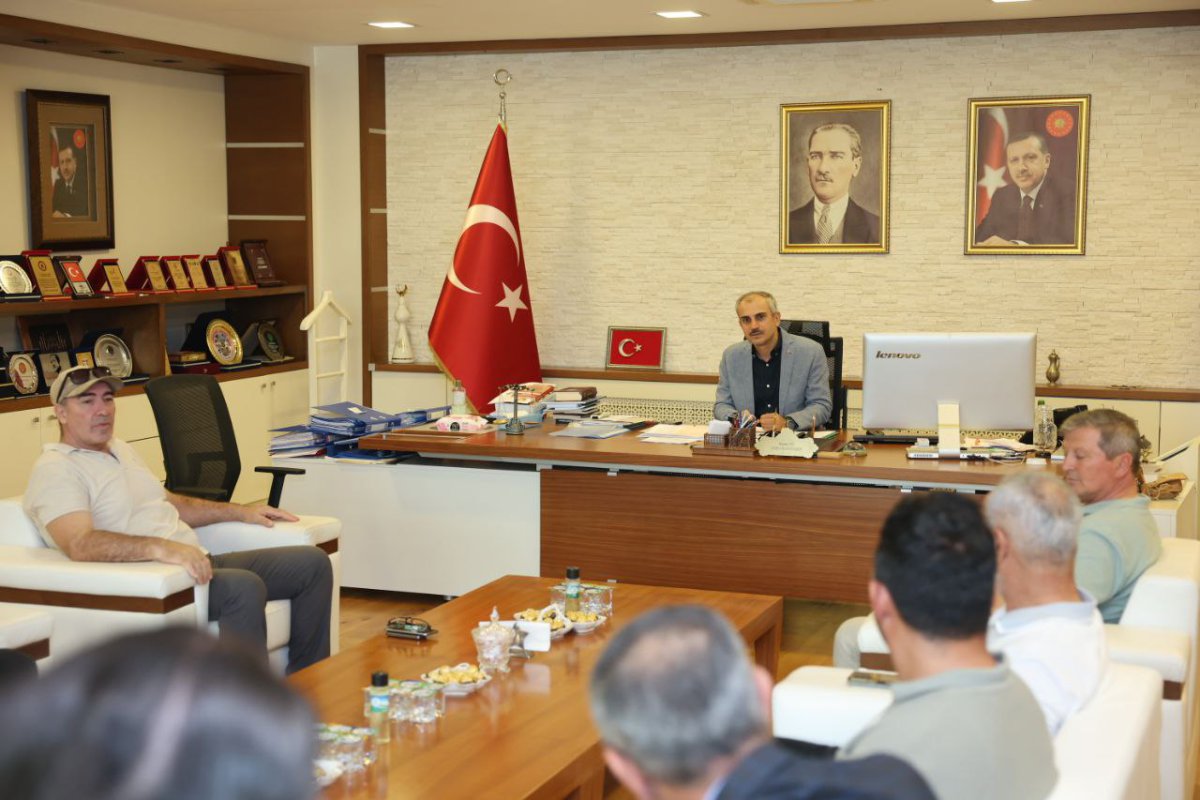 Çiftçi, amatör spor kulübü temsilcilerini ağırladı