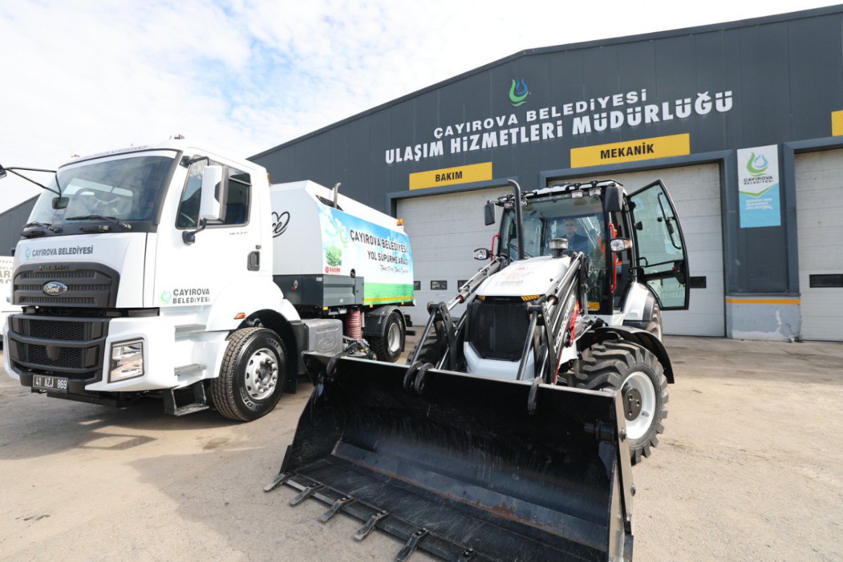 Çayırova Belediyesi’nin araç filosu güçleniyor