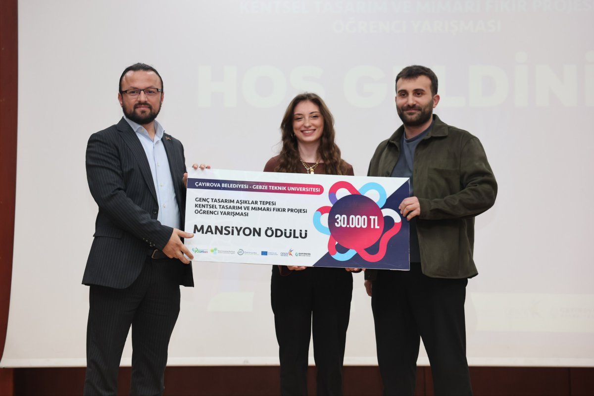  Yourban Projesi Genç Tasarım Yarışması ödül töreni gerçekleştirildi   