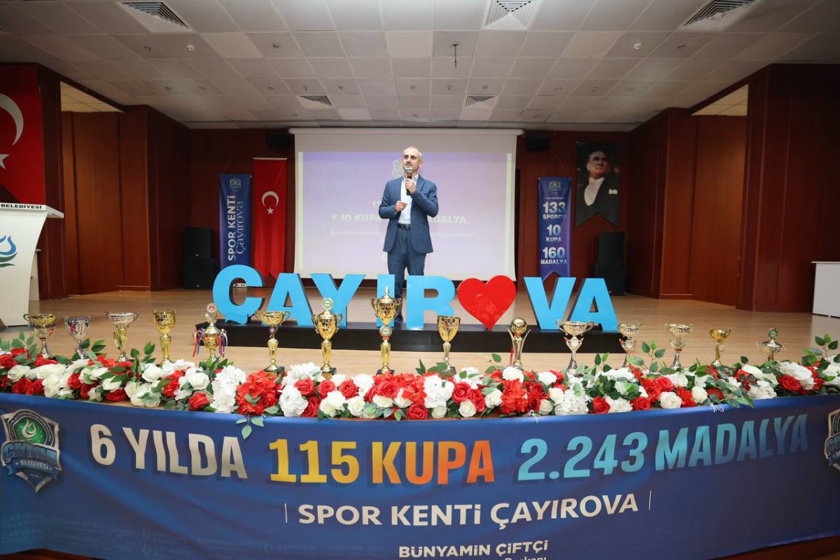 Çiftçi, “Sporcularımızın başarısı,  Çayırova'mızın ortak gururudur”