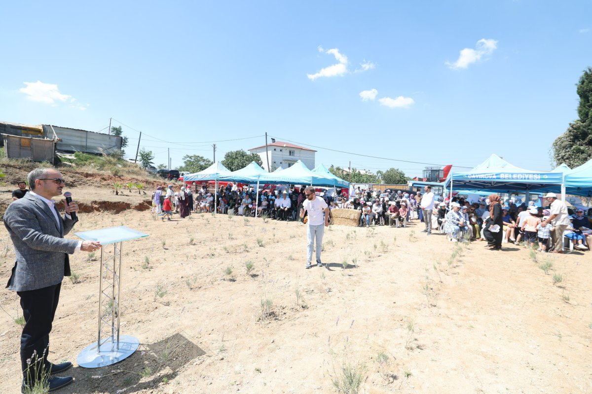 Çayırovalılar, lavanta hasadında bir araya geldi