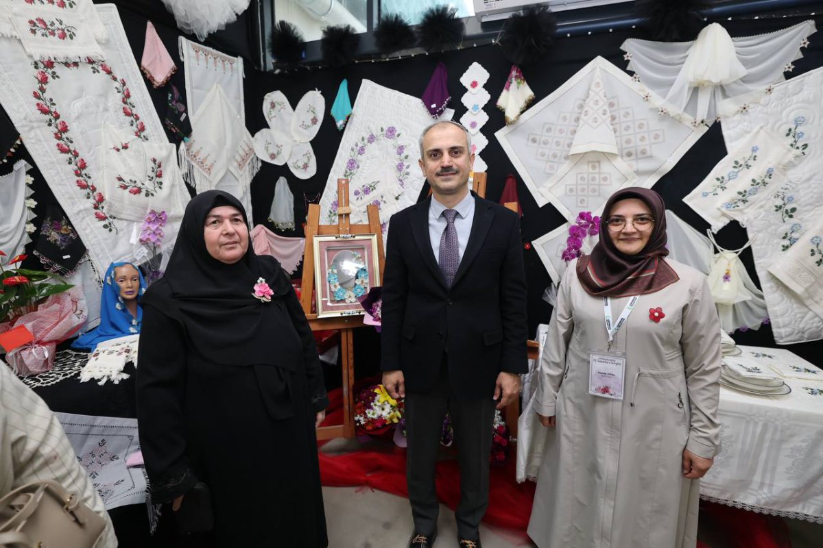 El emeği, göz nuru eserler görücüye çıktı