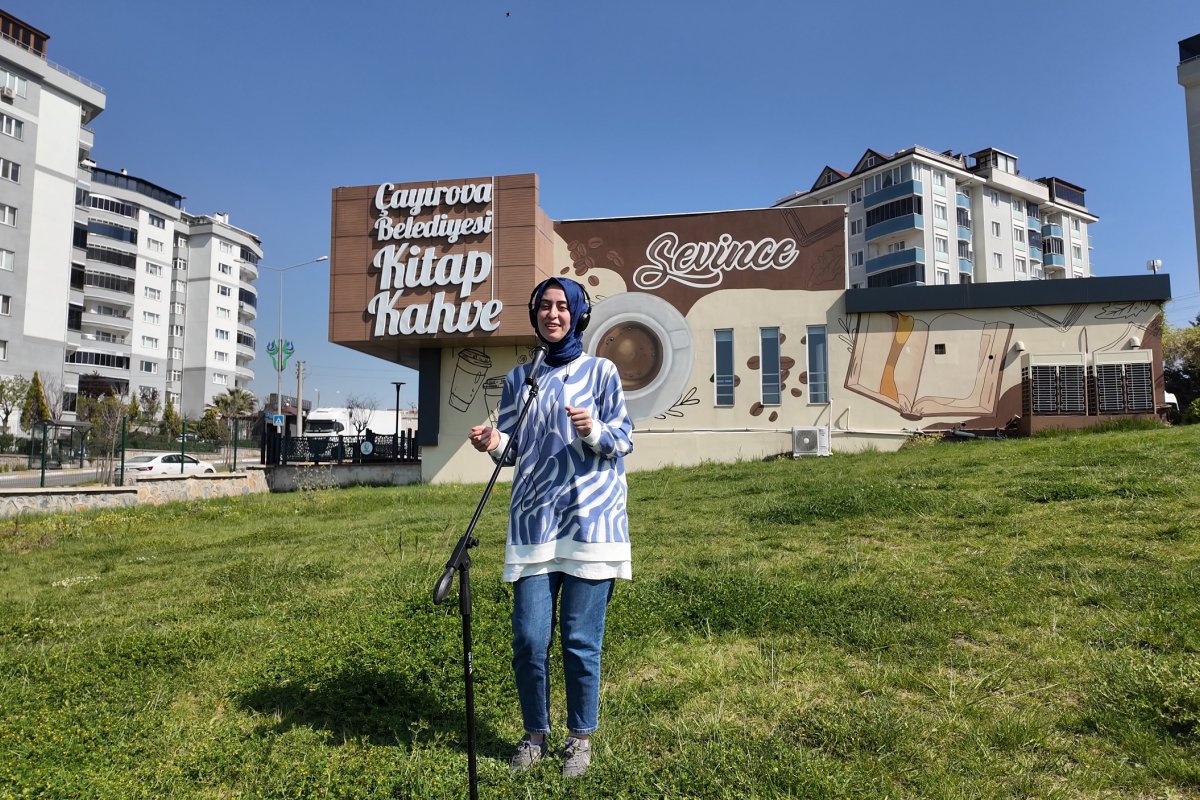 Çayırovalı kursiyerler ve öğretmenler doğa için çaldı