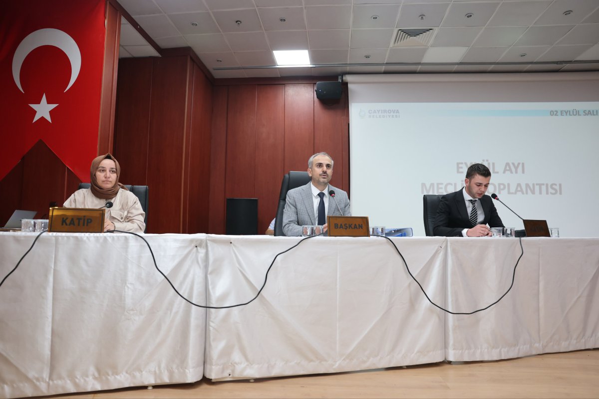 Çayırova’da Eylül ayı meclisi tamamlandı