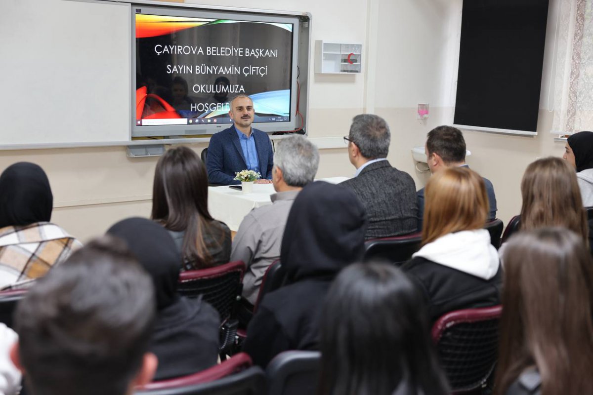 Çiftçi, “Hayatta karşılaştığınız herkes sizin için bir tecrübedir”