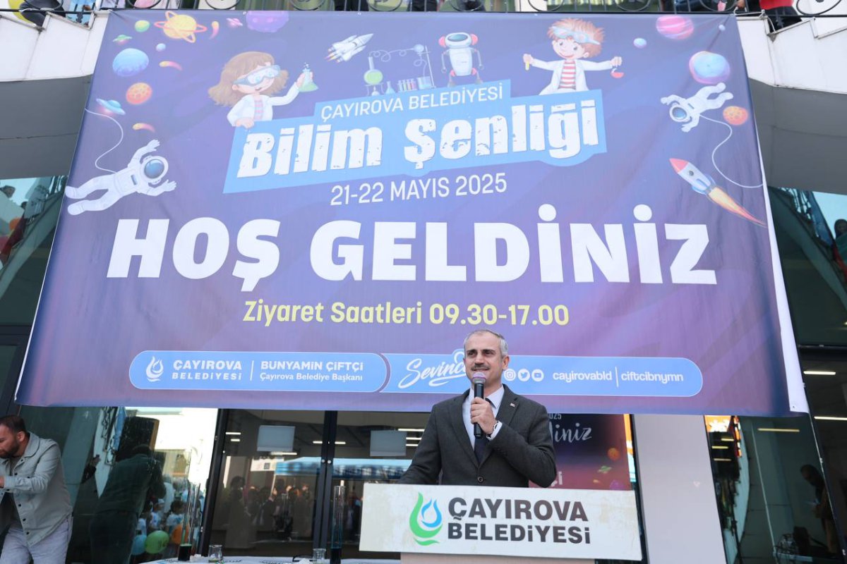 Çayırova Belediyesi Bilim Şenliği kapılarını açtı