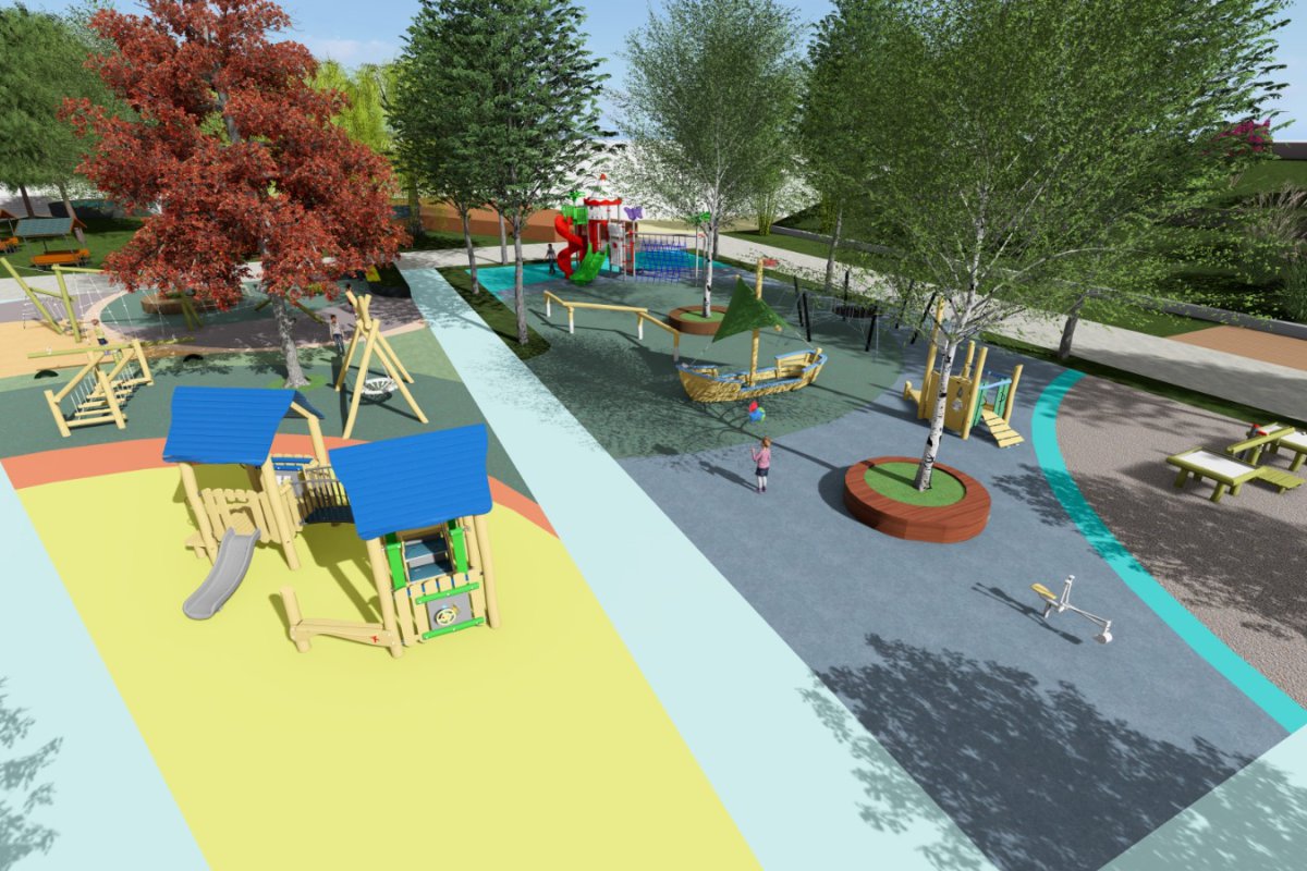  Fatih Sultan Mehmet Parkı’nda yenileme çalışmaları başladı   