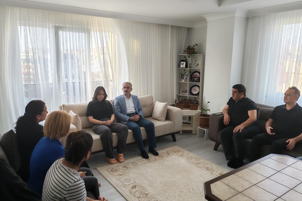 Başkan Çiftçi, ilçe sakinleriyle bir arada