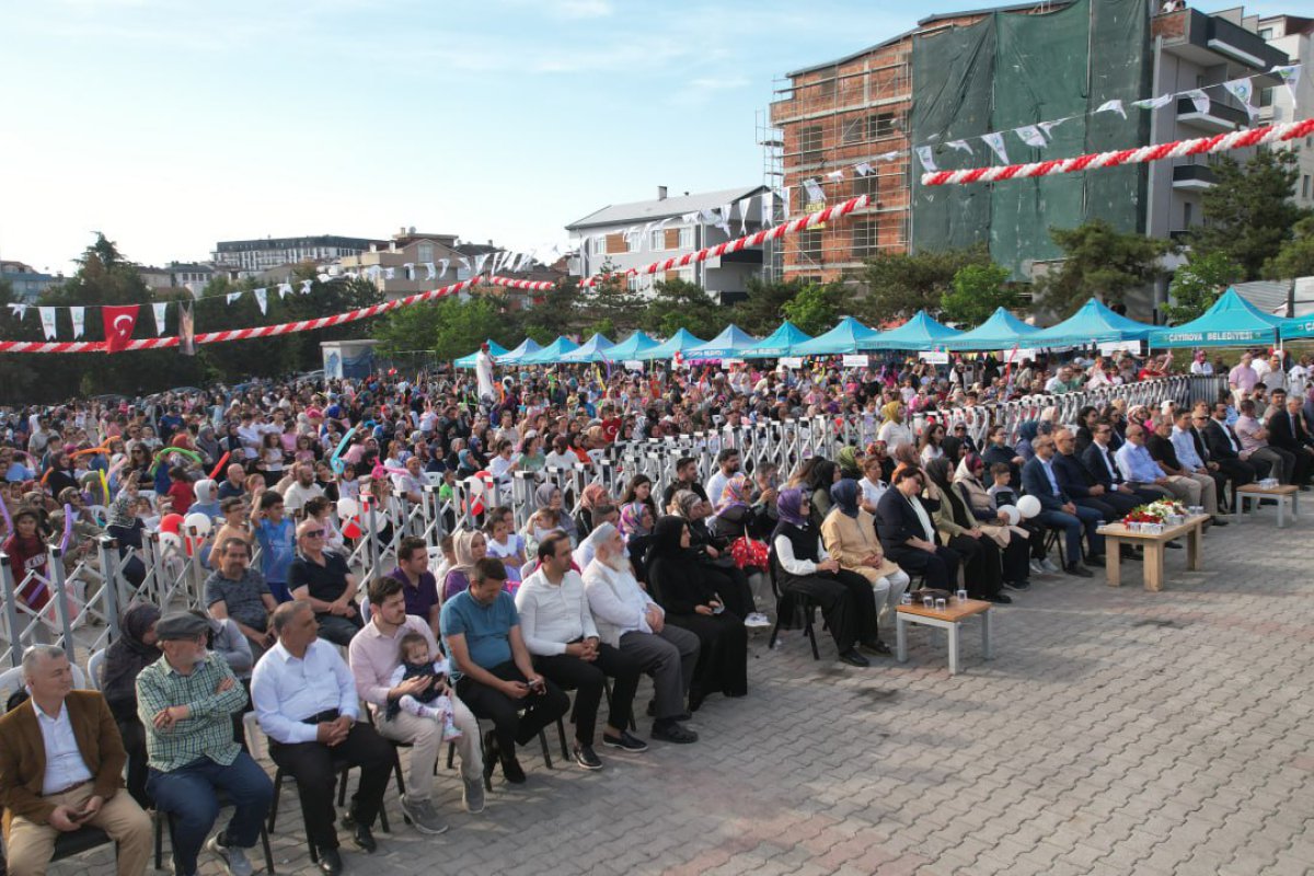 Çocuk kulüplerine muhteşem kapanış programı