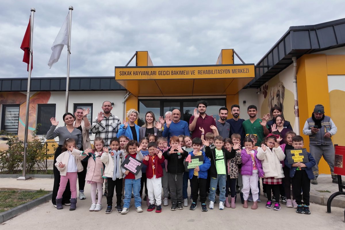 Çayırovalı minikler, can dostlarımızı ziyaret etti