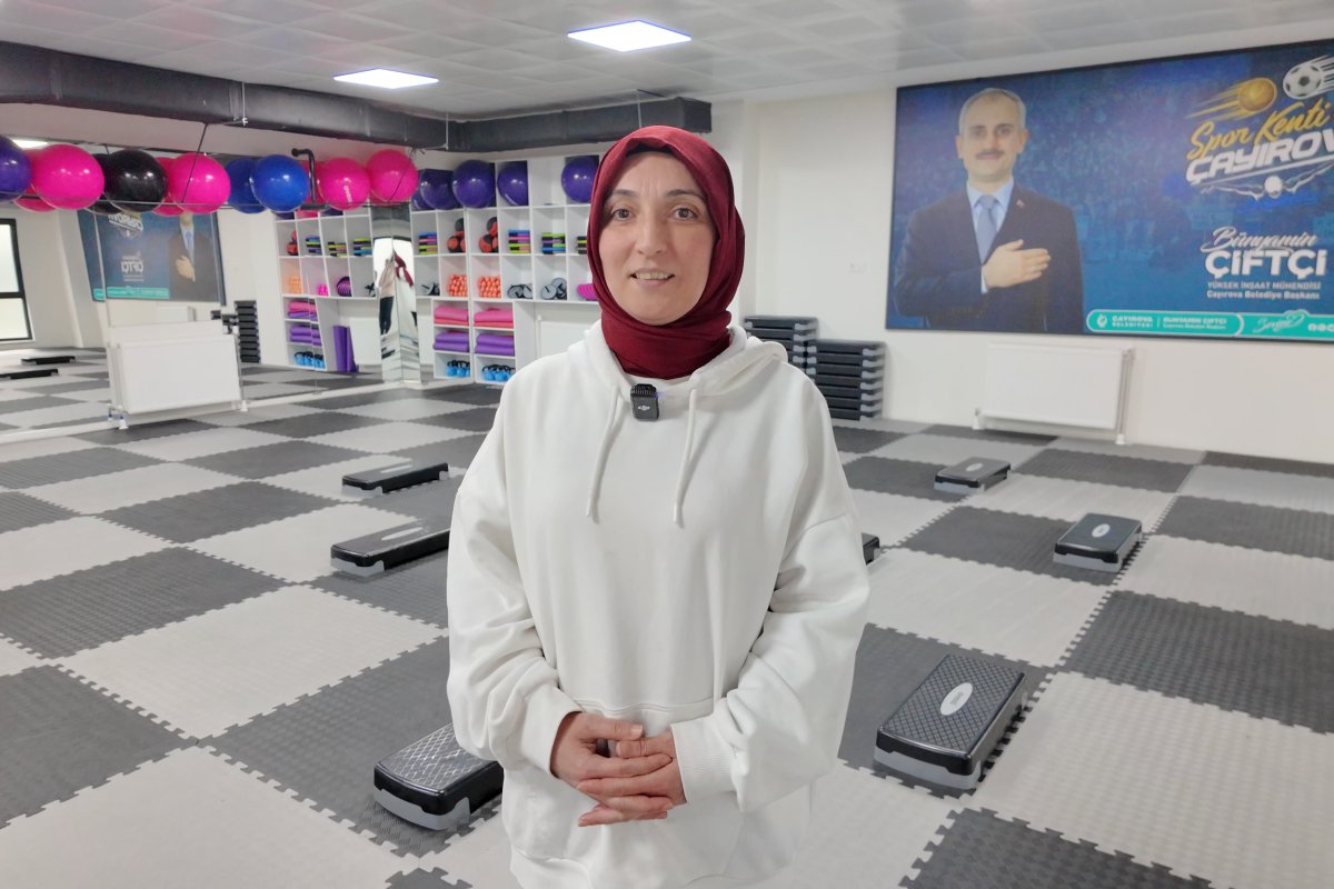 Çayırovalı kadınlar sporla iç içe