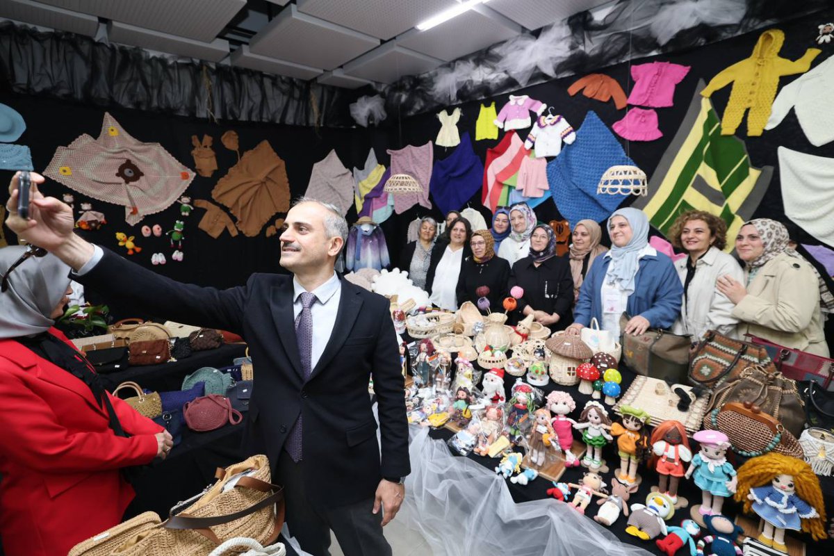 El emeği, göz nuru eserler görücüye çıktı