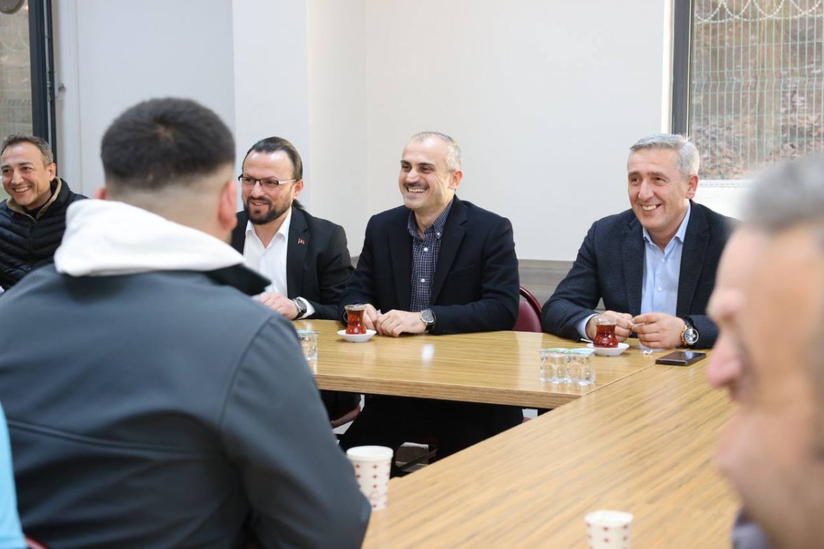 Çiftçi, “Emeğiniz, şehrimizi daha güzel ve temiz kılıyor”