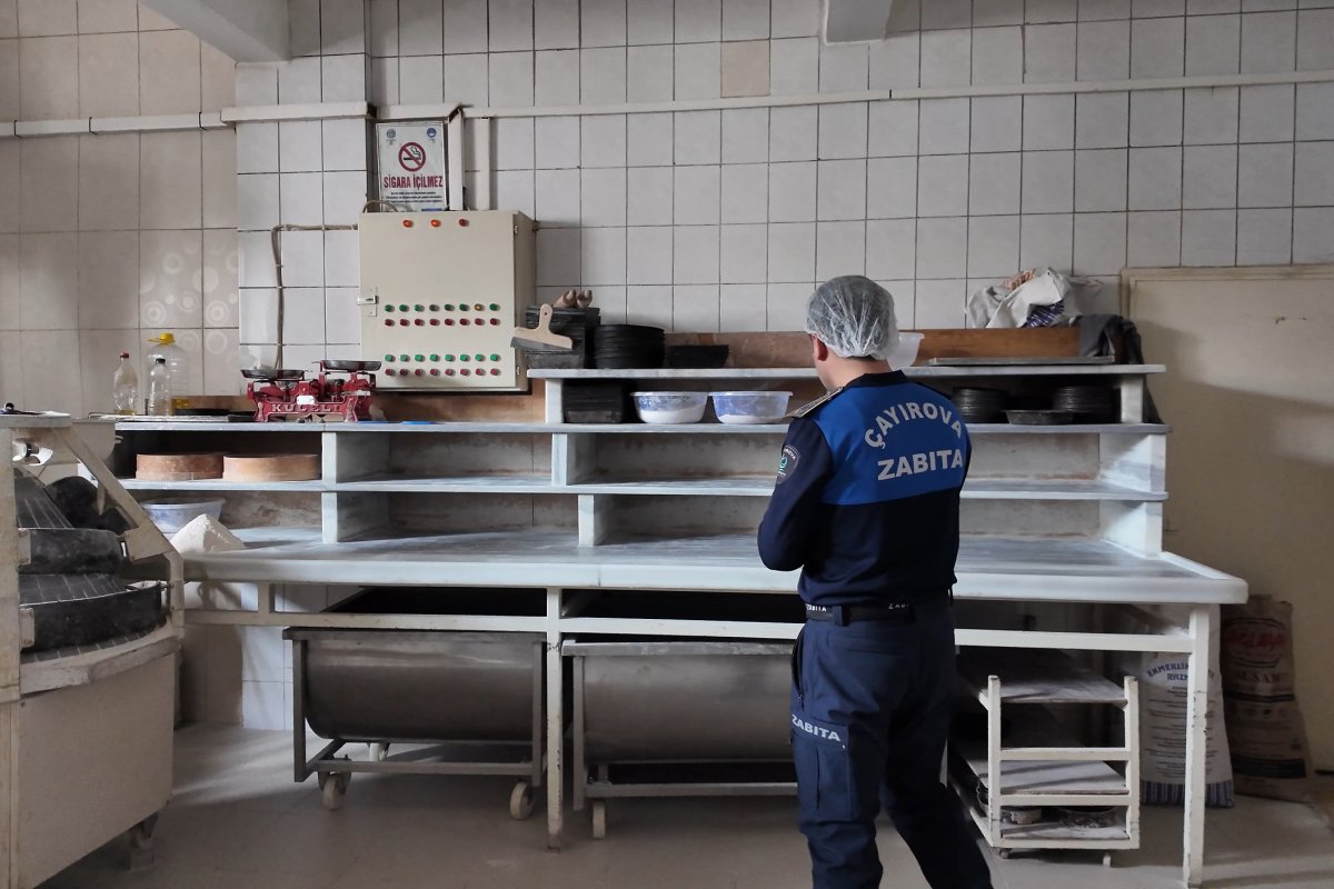 Çayırova Zabıtası’ndan Ramazan öncesi fırın ve market denetimi