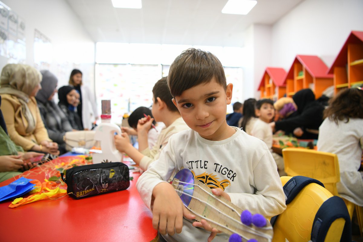 Çayırovalı minikler, geri dönüşüme katkı sağladı